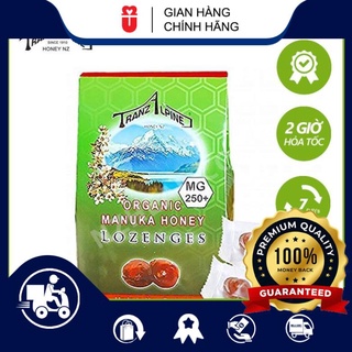 Kẹo mật ong Manuka Organic Manuka Honey Lozenges MG250+ (6 Viên)