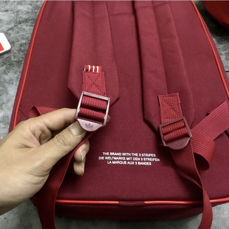 ⚡️  Balo Adidas Originals Mochila Trefoil - Hàng xuất Dư - Full tem tag  - ảnh thật có sẵn