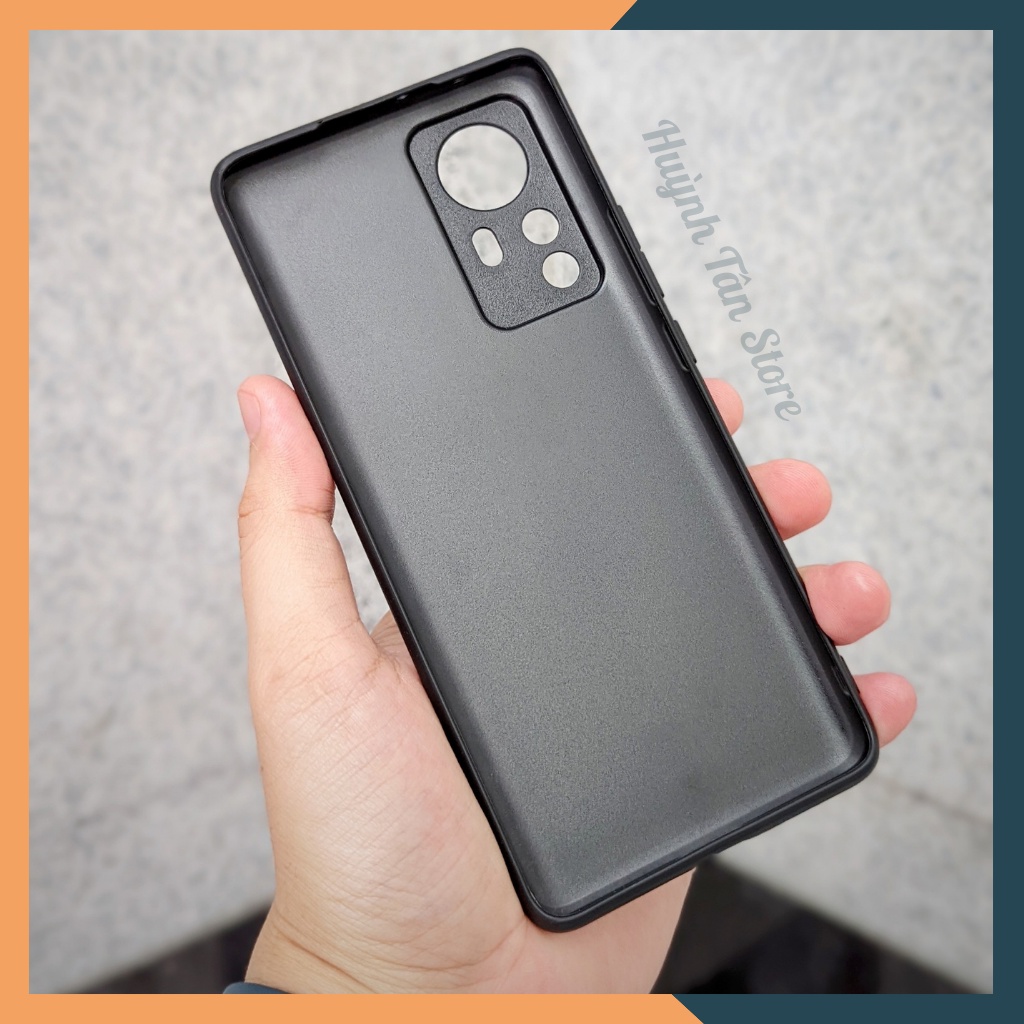 Ốp lưng xiaomi 12 mi 12 pro 12x 12 ultra giả VẢI NYLON nhiều màu chống bám vân tay bảo vệ camera huỳnh tân store