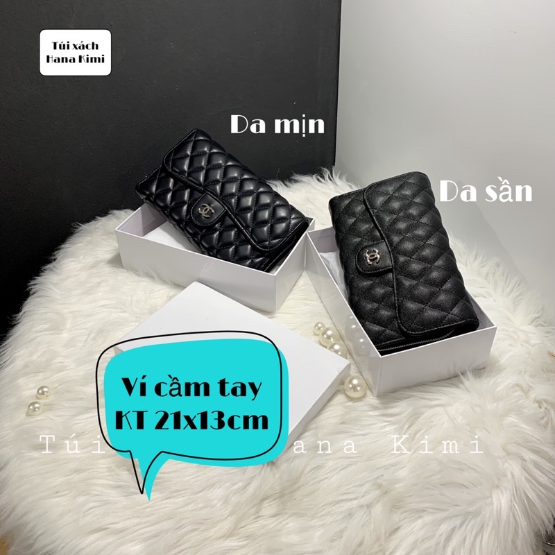 Clutch cầm tay - Ví cầm tay size 21 chất lượng tốt Full hộp