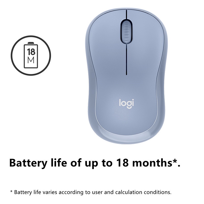 Chuột Quang Không Dây Logitech M221 1000DPI VớI ĐầU NhậN USB 2.4GHz