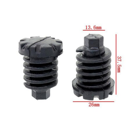 Nút Cao Su nắp ca pô cốp cánh cửa capo cục Đệm Chống Sốc chốt xoắn xe hơi ô tô Chất Lượng Cao cho Toyota Honda Hyundai
