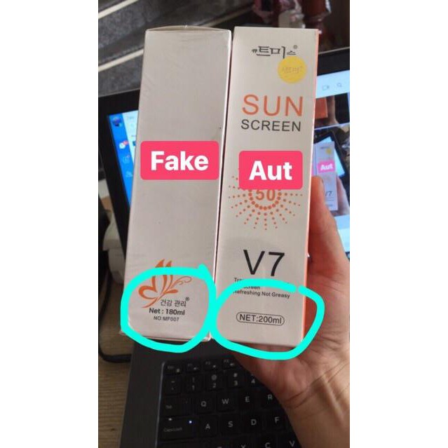 [ CHÍNH HÃNG] Kem chống nắng V7 Sun Screen CHÍNH HÃNG