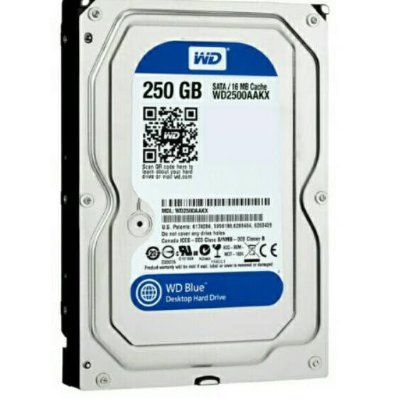 Ổ cứng bên trong màu xanh dương 250GB