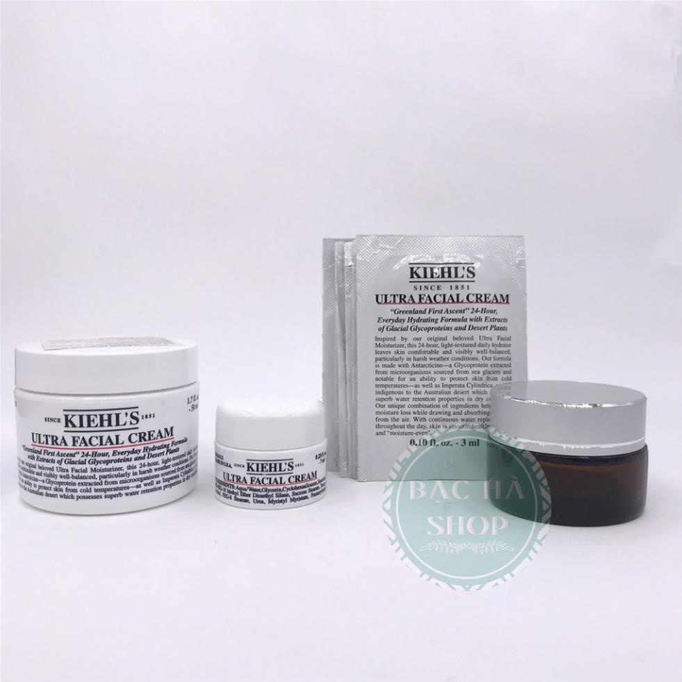 Kiehl's / Kiehls Set Kem Cấp Ẩm Ultra Facial Cream 15ml ( 3ml x 5 gói) | BigBuy360 - bigbuy360.vn