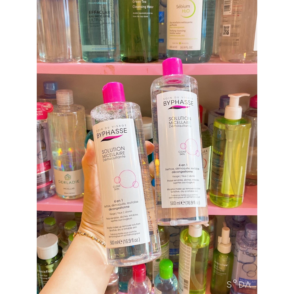 Nước tẩy trang Byphasse 500ml