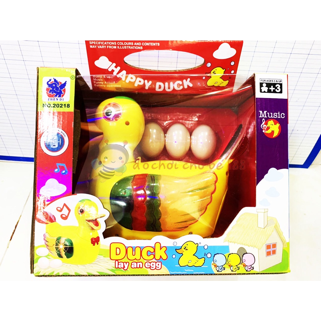 Đồ chơi gà đẻ trứng, vịt đẻ trứng