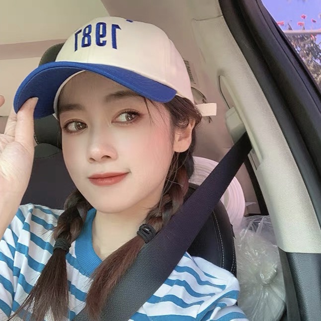 Mũ lưỡi trai Mg STUDIO thêu số 1987 thời trang