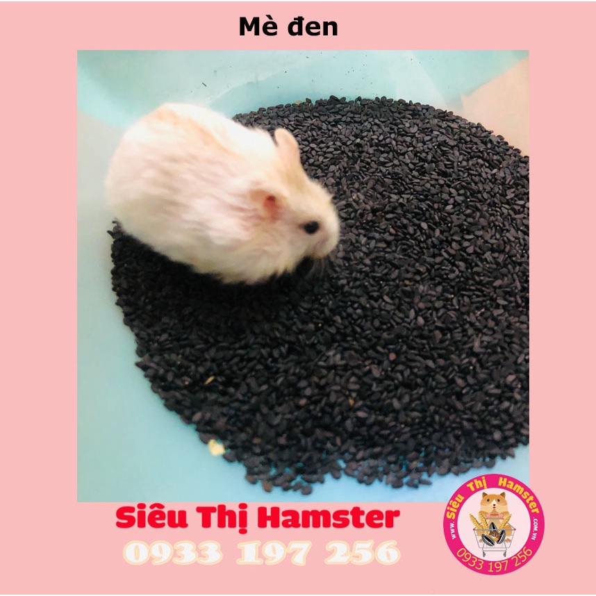 Mè Đen Cho Hamster- Thức Ăn Cho Hamster Mang Bầu- Thức Ăn  Dinh Dưỡng Không Thể Thiếu Cho Hamster