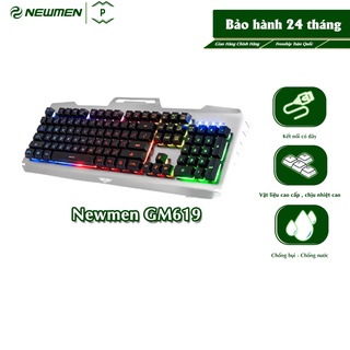 ˂PATECH˃ Bàn phím có dây Gaming NEWMEN GM619 , cổng USB - Hàng chính hãng
