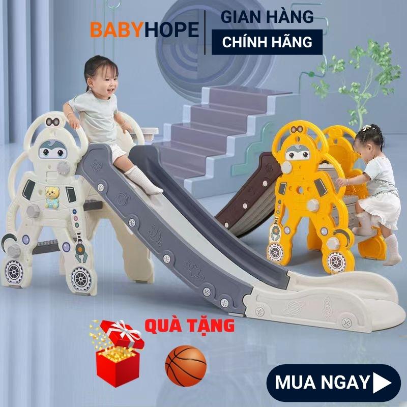 Cầu Trượt Cho Bé Trong Nhà Hình Khủng Long, Robot Có Gấu Phát Nhạc, Bóng Rổ Mẫu 2022