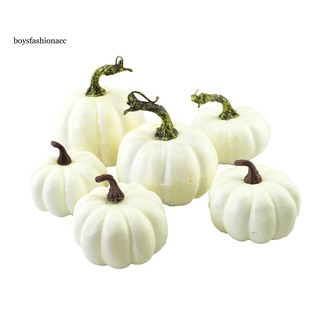 6 mô hình quả bí ngô graffiti trang trí Halloween