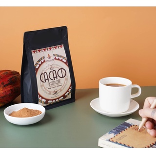 Bột cacao nguyên chất Tỷ lệ bơ 20% [BẢN CACAO] , không đường, không chất phụ gia - Túi 500g