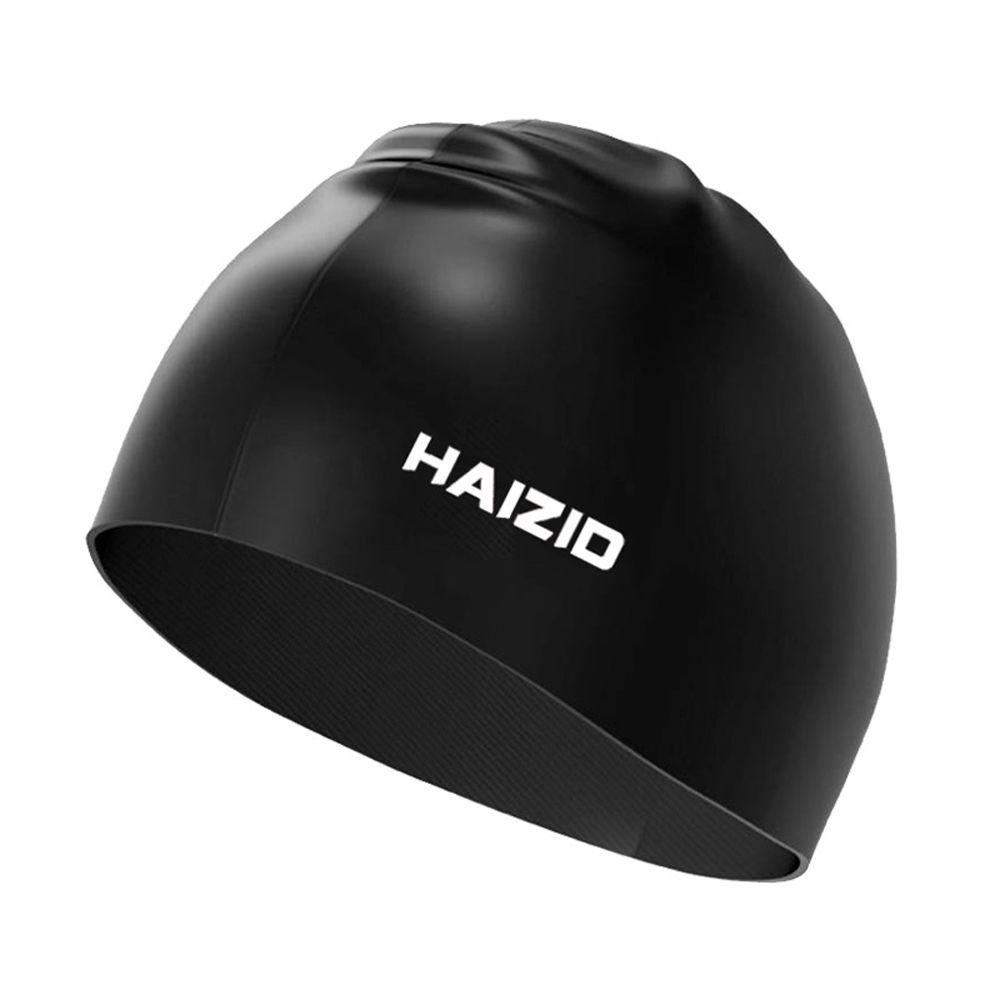 Mũ Bơi Màu Trơn Chống Thấm Nước Plus Size Cho Nam Nữ