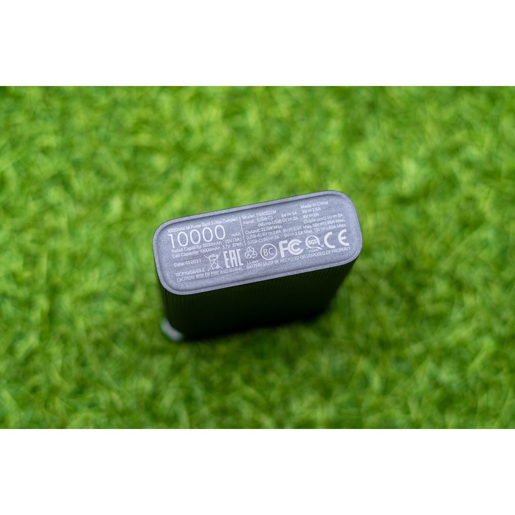 Pin dự phòng 10000mAh MiPower Bank 3 Ultra Compact BHR4412GL PB1022ZM