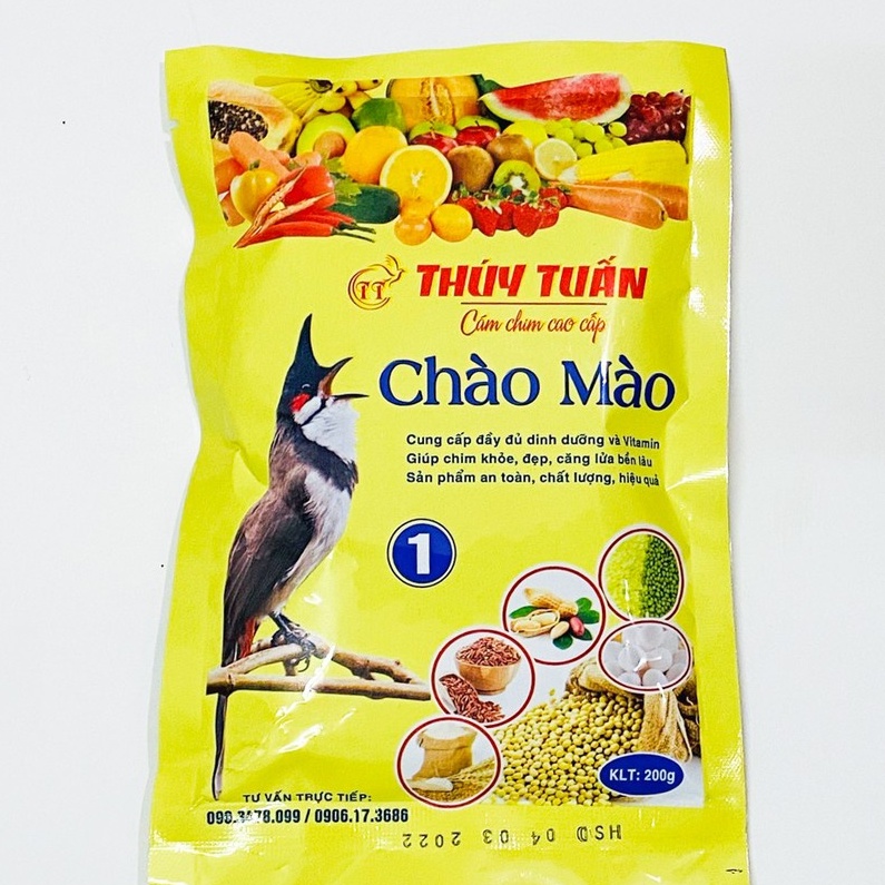 Cám chim chào mào Thúy Tuấn Số 1 cám ăn thức ăn cho chim cao cấp giá rẻ CC27