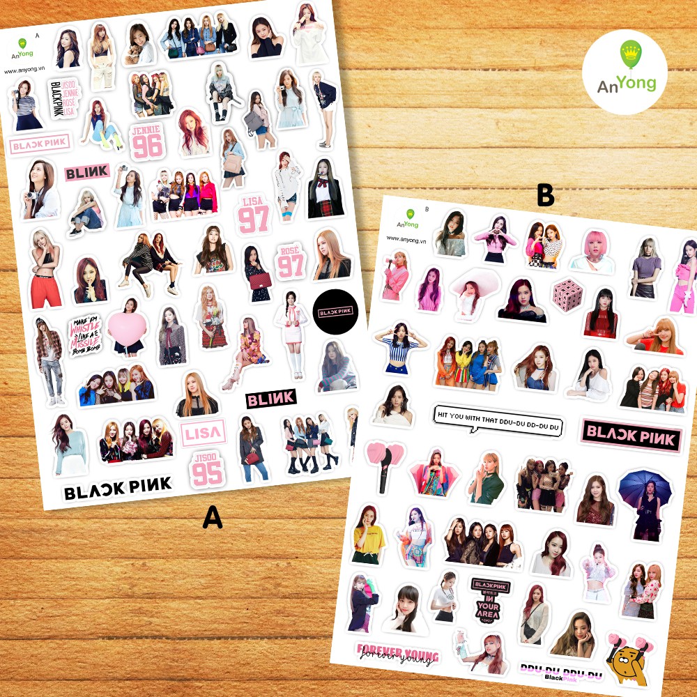 Hình dán Sticker Blackpink