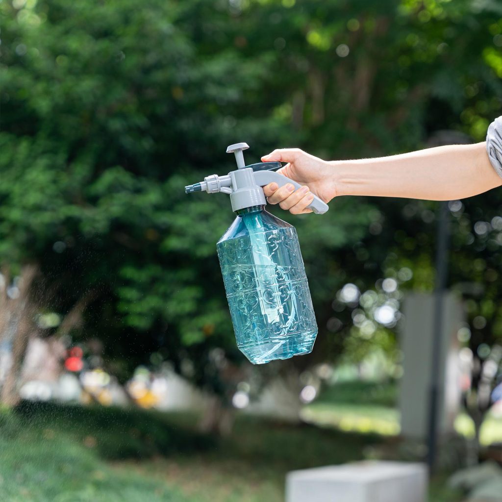 Bình Xịt Nước Tưới Cây Trong Suốt Áp Suất Cao 4 Màu Sắc Tùy Chọn Dung Tích 2L
