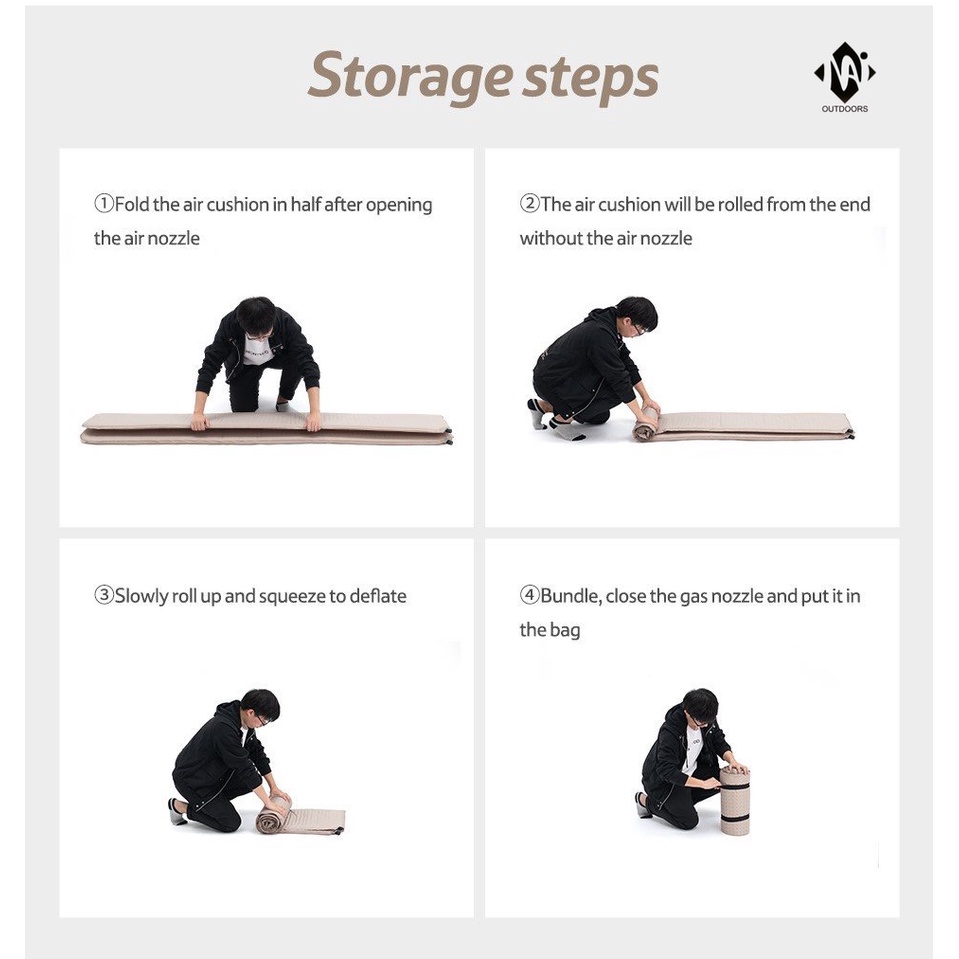 Đệm/Nệm tự bơm hơi NatureHike NH20DZ002