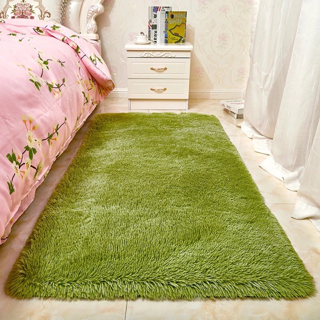 Thảm lông trải sàn lông mịn kích thước 80cmx2m
