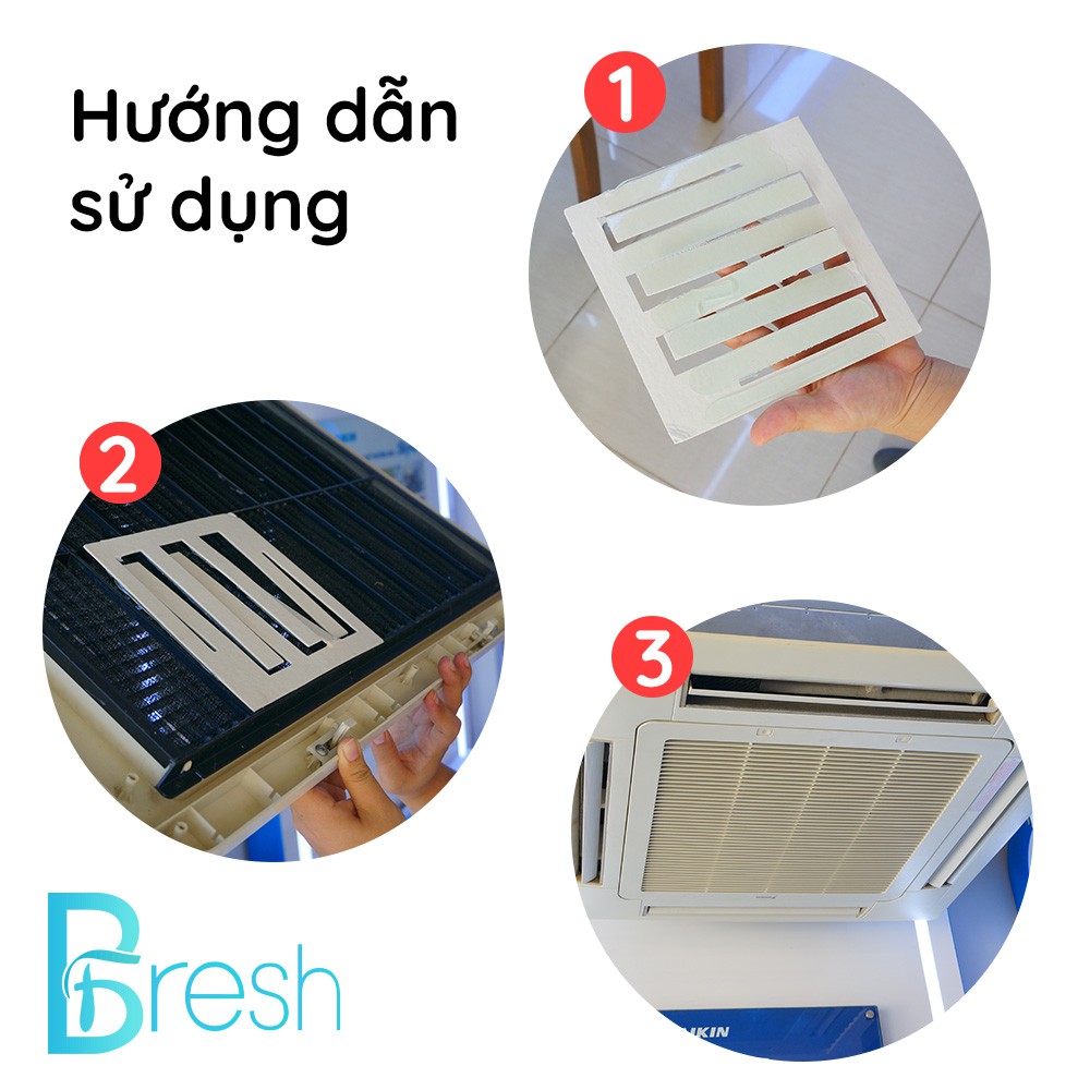 Bộ lọc không khí máy lạnh - Filter Fresh Country Cotton