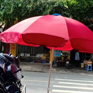 [ HÌNH THẬT] DÙ CHE MƯA CHE NẮNG BÁN HÀNG KHÔNG ĐẾ