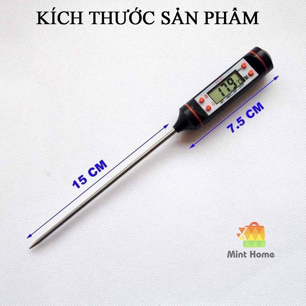 Nhiệt Kế Điện Tử Đo Nước Pha Sữa, Đo Nước Tắm Cho Bé