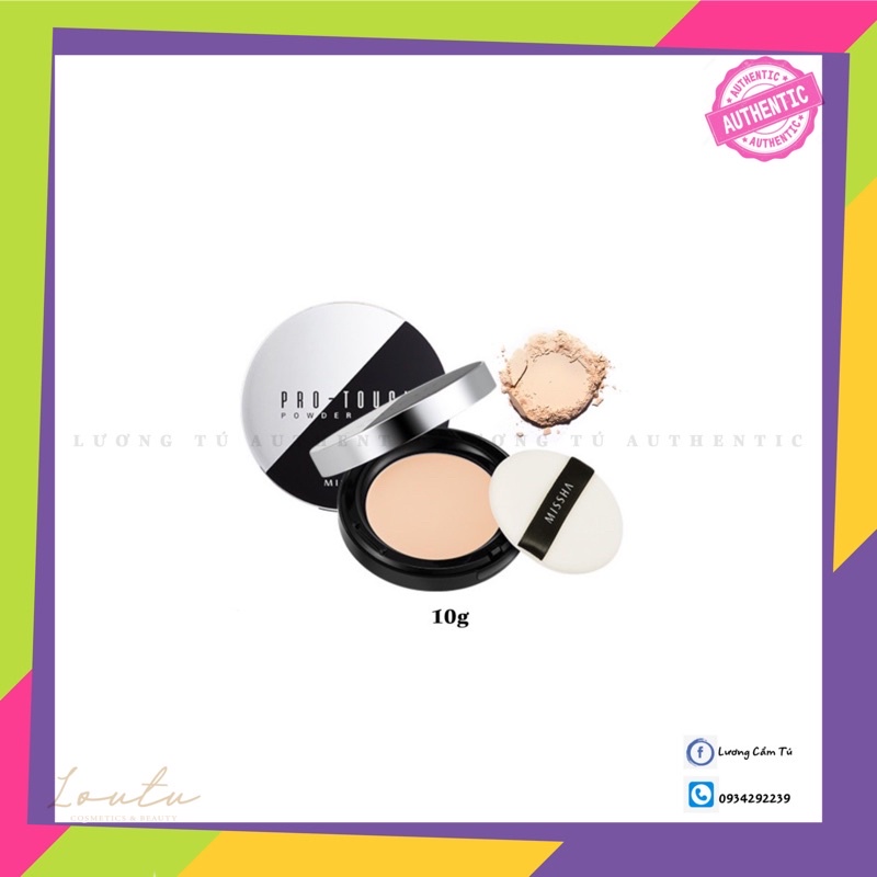 Phấn phủ dạng nén cao cấp Misha tone 21