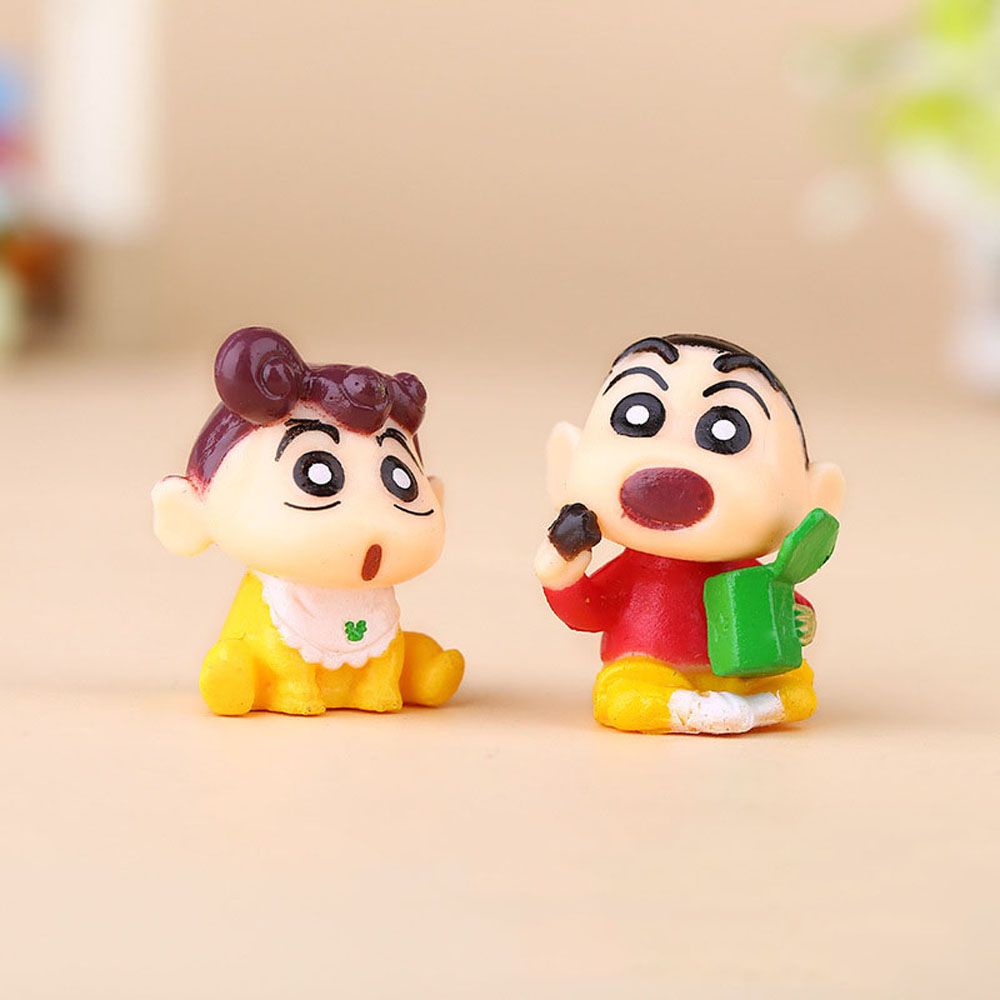 Set 8 mô hình nhân vật cậu bé bút chì Shinchan đáng yêu