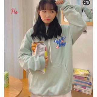 Áo khoác Hoodie in chữ baby dino,chất dày dặn,hàng xịn - Shop Q&V