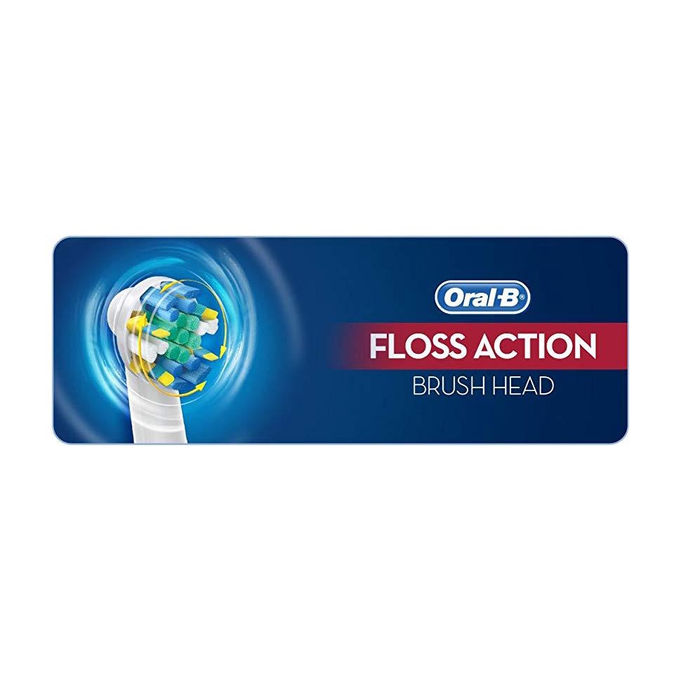 Bàn Chải Đánh Răng Điện Oral B Floss Action 1 Bàn Chải 2 Đầu