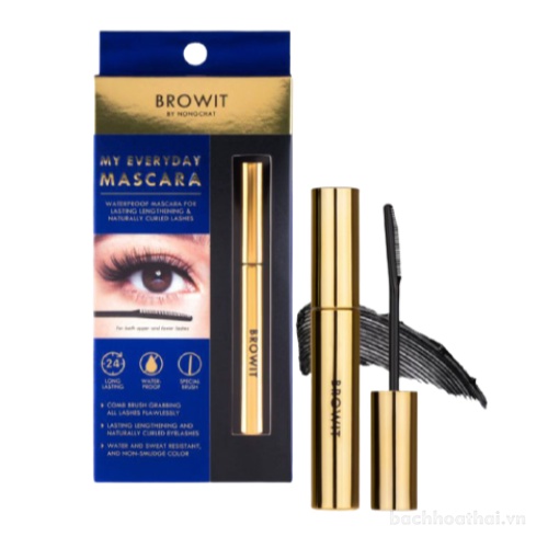 Mascara chốnǥ nước Browit by Nong Chat My Everyday Mascara Thái Lan