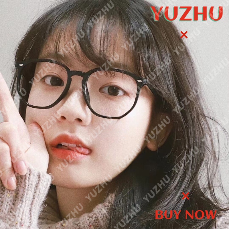 Mắt kính gọng tròn chống ánh sáng xanh thời trang cho nữ