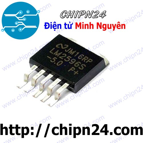 [2 CON] IC LM2596S-5.0V TO-263 (SMD Dán) (LM2596 2596 Giảm áp 5V 3A)