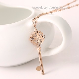 Dây chuyền chìa khóa cổ điển Titan không đen