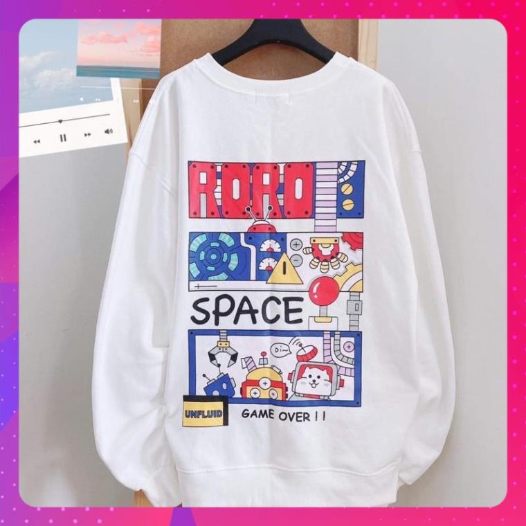 Áo Sweater Nỉ Bông Unisex RORO [ FREESHIP ] form nam nữ unisex ❤️ Jaystoree ❤️ | BigBuy360 - bigbuy360.vn