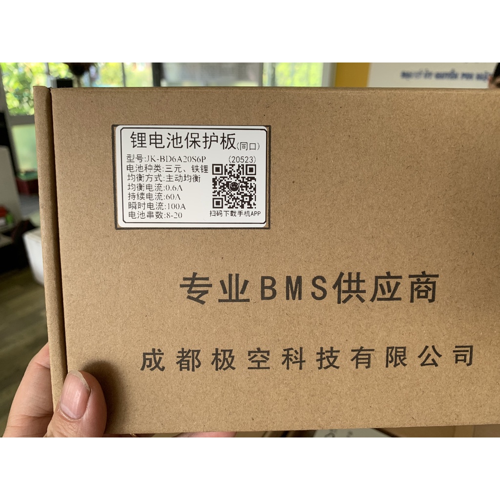 Smart BMS JK Active Balance có cân bằng chủ động 8s, 13s, 14s, 16s, 17s, 20s, 24s Lithium Ion, LifePO4 Jikong bms