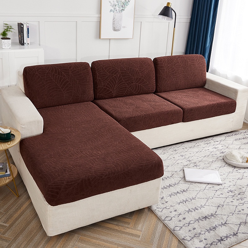 Ossayi Vỏ Bọc Ghế Sofa 1/2/3/4 Chỗ Ngồi Chất Liệu Co Giãn Dày Dặn Chống Thấm Nước Tiện Dụng