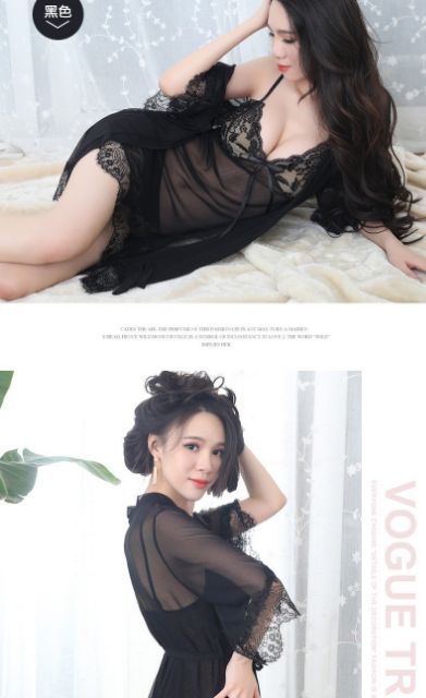 [ FreeSize 40 - 62kg ] SÉT BỘ ÁO CHOÀNG VOAN THUN CAO CẤP | BigBuy360 - bigbuy360.vn