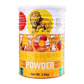 Bột Trứng Sữa Lion Custard Powder Hong Kong, hộp 3.5kg