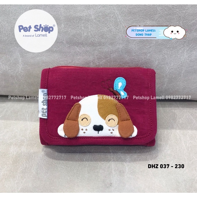 Bóp ví gấp đựng giấy tờ nhiều ngăn PETSHOP - DHZ 037 - NZ 181