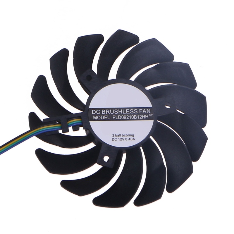 Set 2 Quạt Tản Nhiệt GPU 87MM 4pin Cho Thẻ Đồ Họa MSI RX580 RX470 RX480