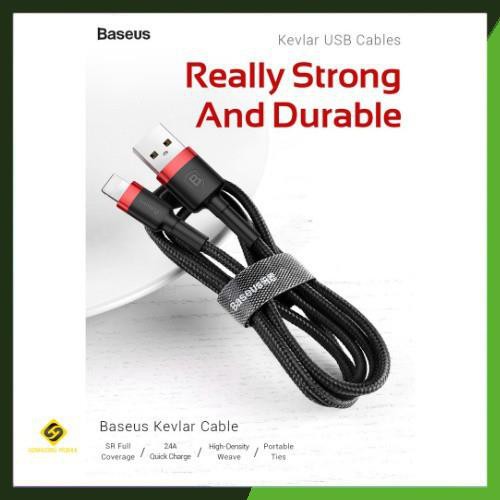 [ Hàng Chính Hãng ] Cáp sạc nhanh Baseus Cafule chân iPhone - Micro - Type C
