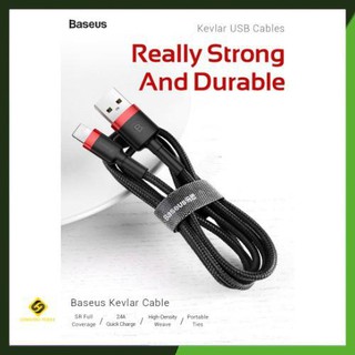 [ Hàng Chính Hãng ] Cáp sạc nhanh Baseus Cafule chân iPhone - Micro - Type C