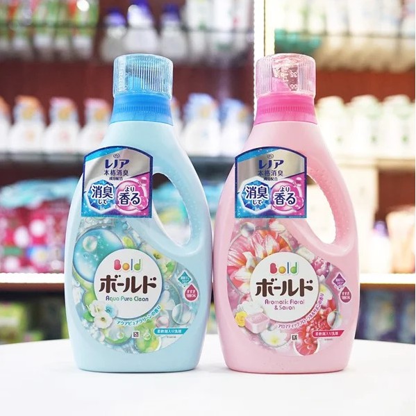 [Hỏa tốc HN] Nước Giặt Gel Bold Chai 850g (Đủ Màu) hàng Nhật Bản