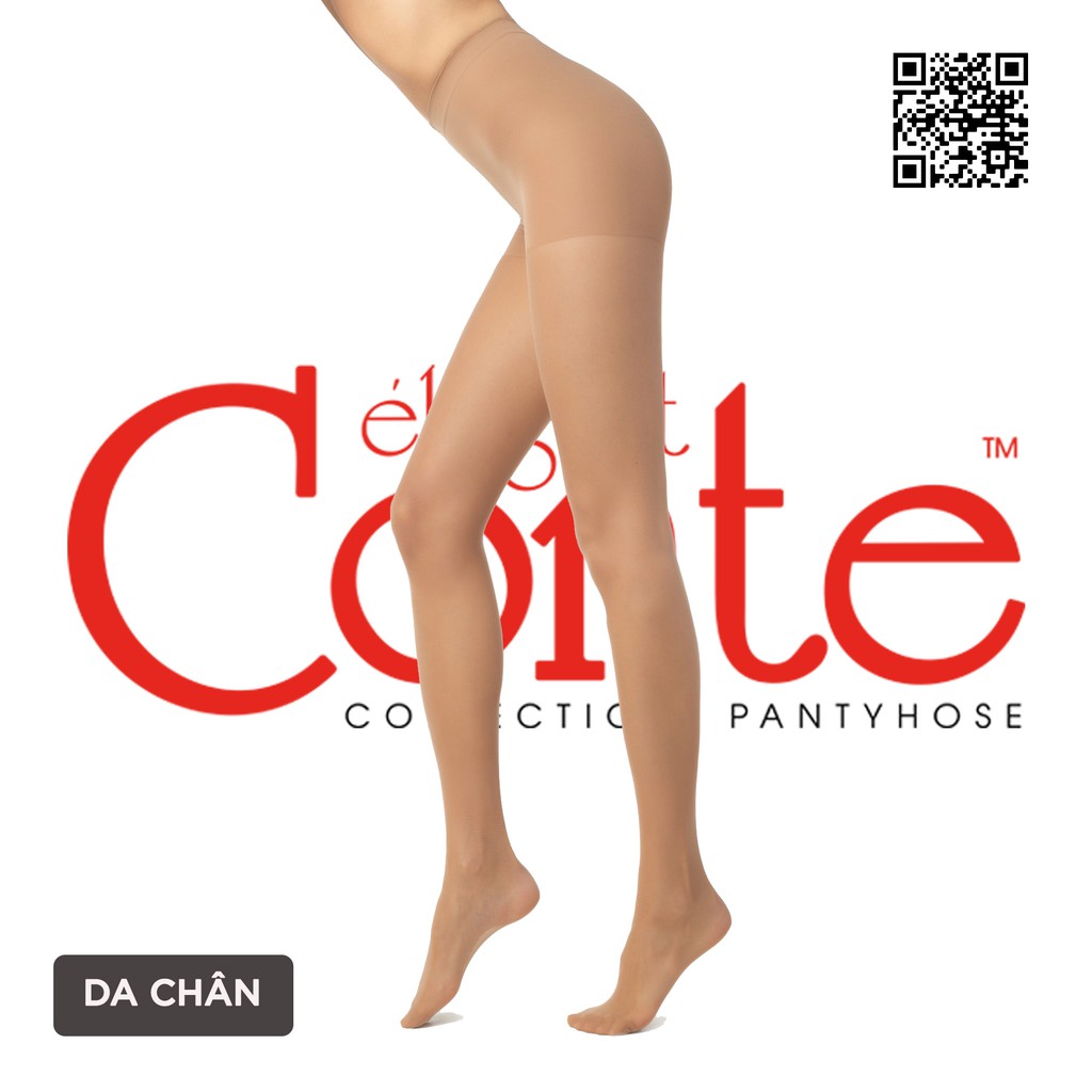 Quần tất giấy Nga Elegant Conte Active 40D thon gọn chân bụng, đùi, màu đen màu da giúp che lông chân và che khuyết điểm | BigBuy360 - bigbuy360.vn