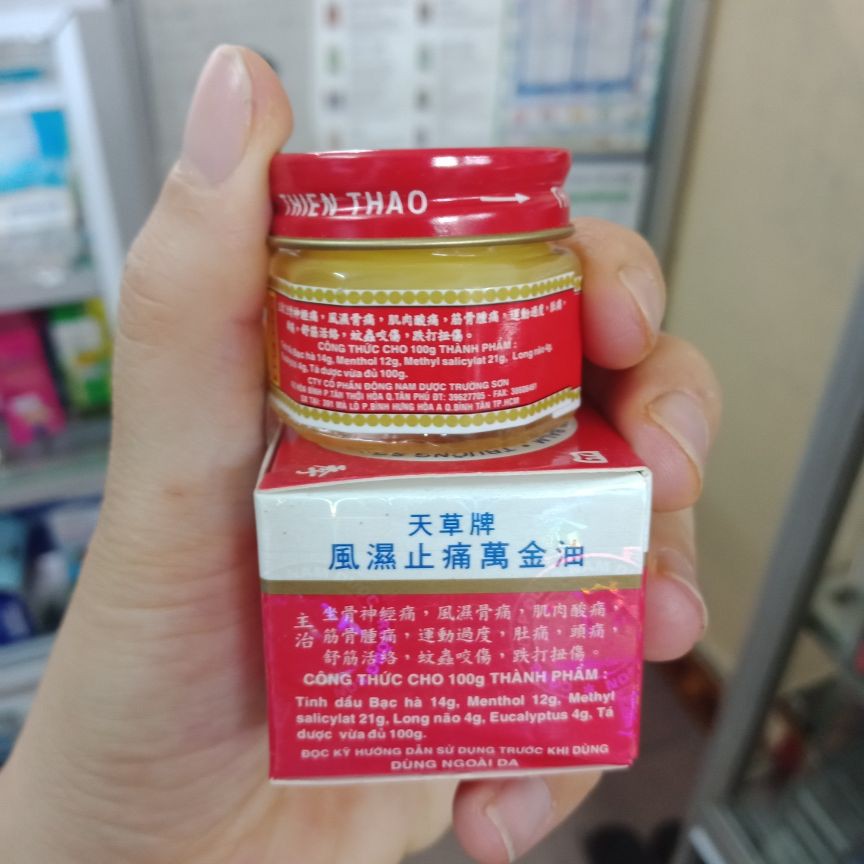 Dầu cù là thiên thảo lọ 10g