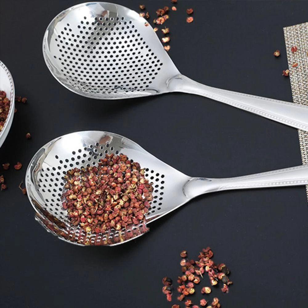 Mxmio Muỗng Lọc Thức Ăn Bằng Thép Không Gỉ Cách Nhiệt Tiện Dụng Cho Nhà Bếp