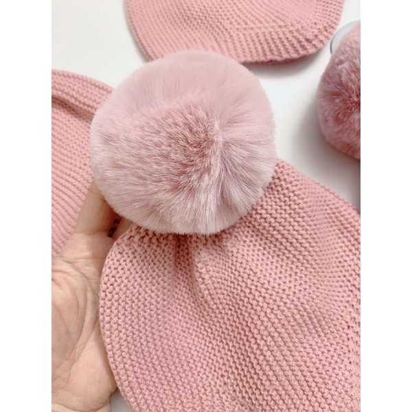 Mũ len siêu xinh cho bé gái săn sale