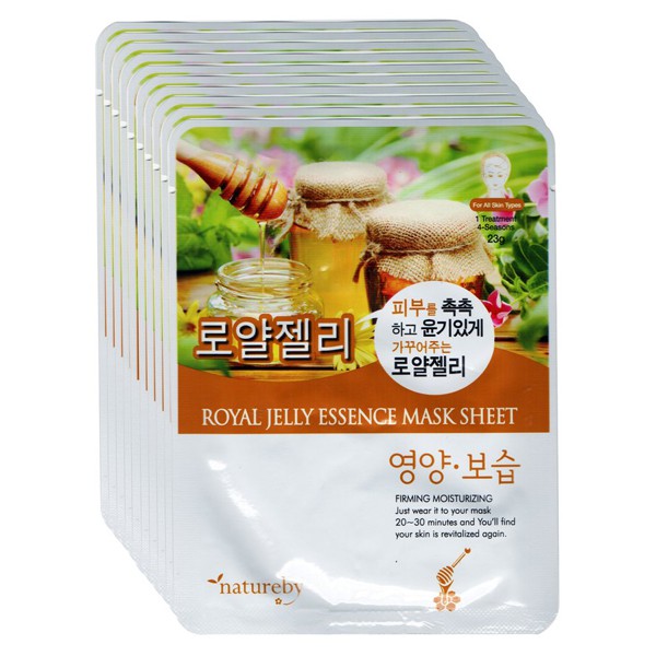 Bộ 10 Mặt Nạ Dưỡng Da Natureby Esence Mask Sheet 23ml x10